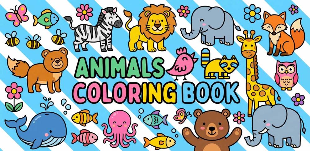Animals Coloring Book
